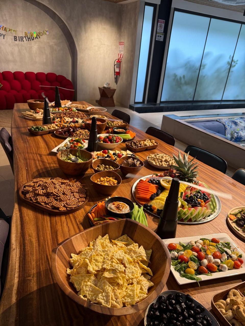 Mesa de picoteo para celebración Che Fa Le