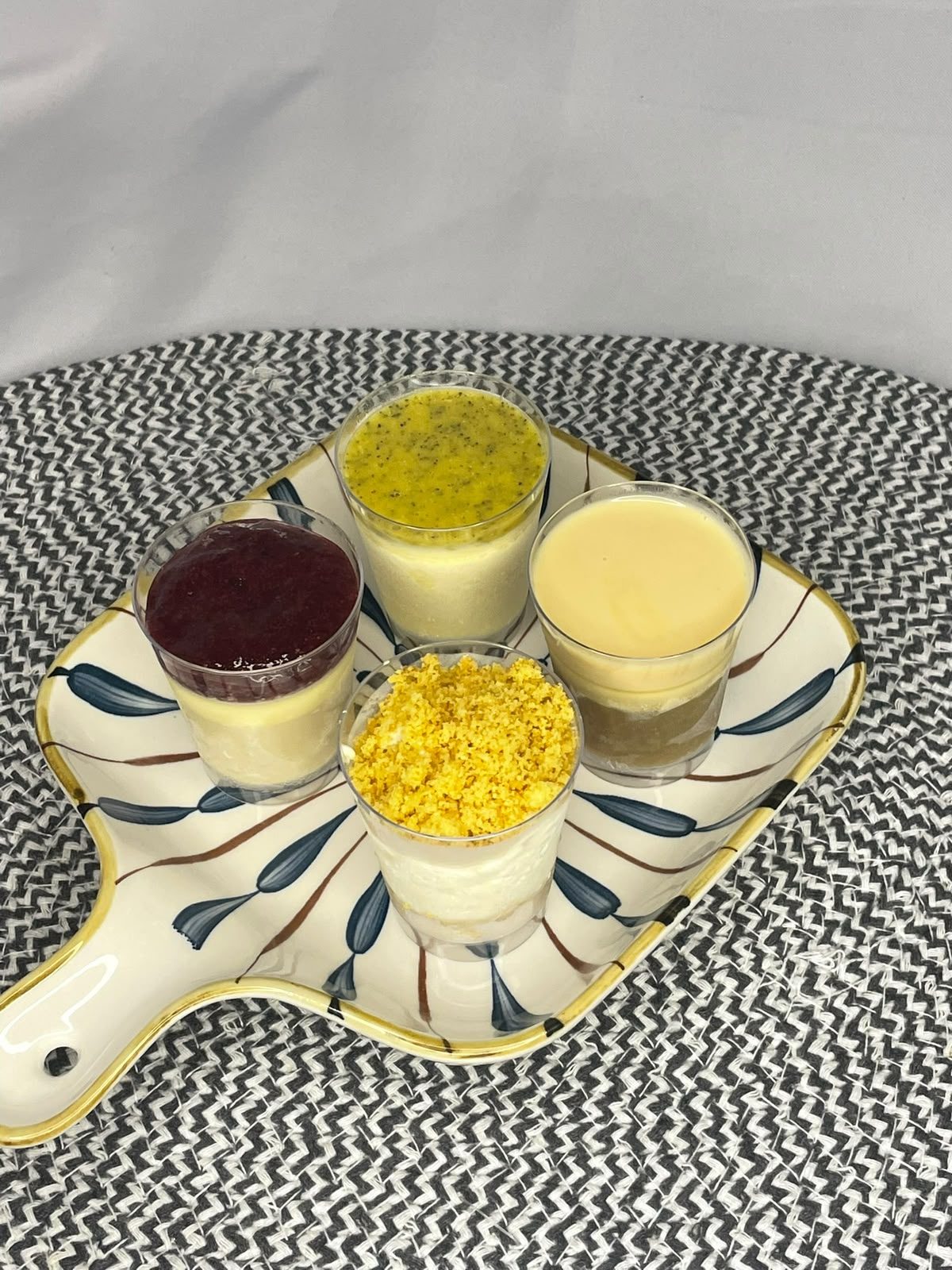 Postres en vasitos individuales